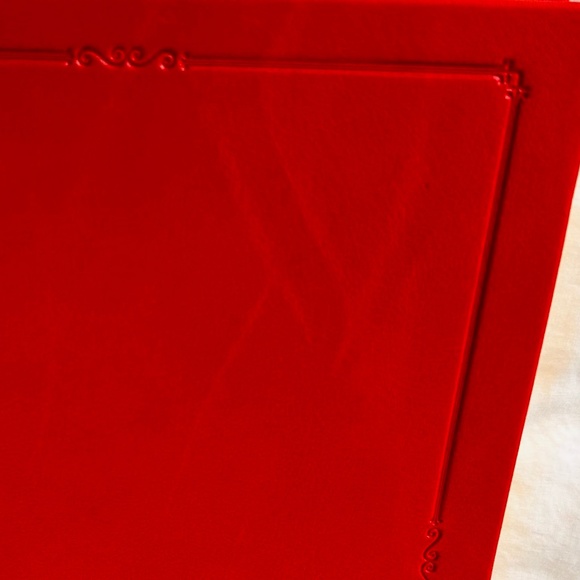 Graphic Image Journal 9" Leather Hardcover 224 Lined Pages RED - Picture 8 of 11